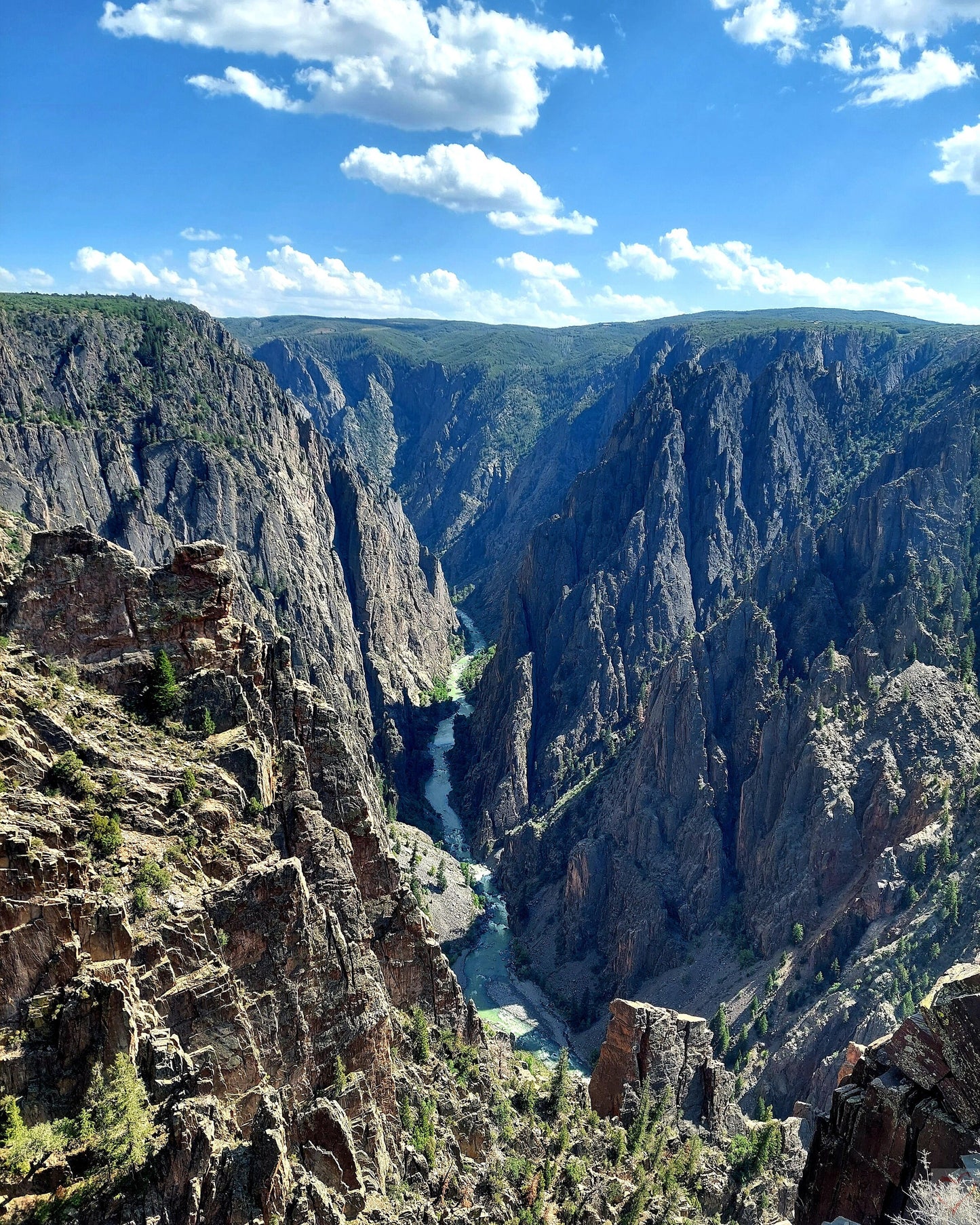 Stunning Black Canyon Mousepad - Gunnison National Park Scenic Desk Accessory