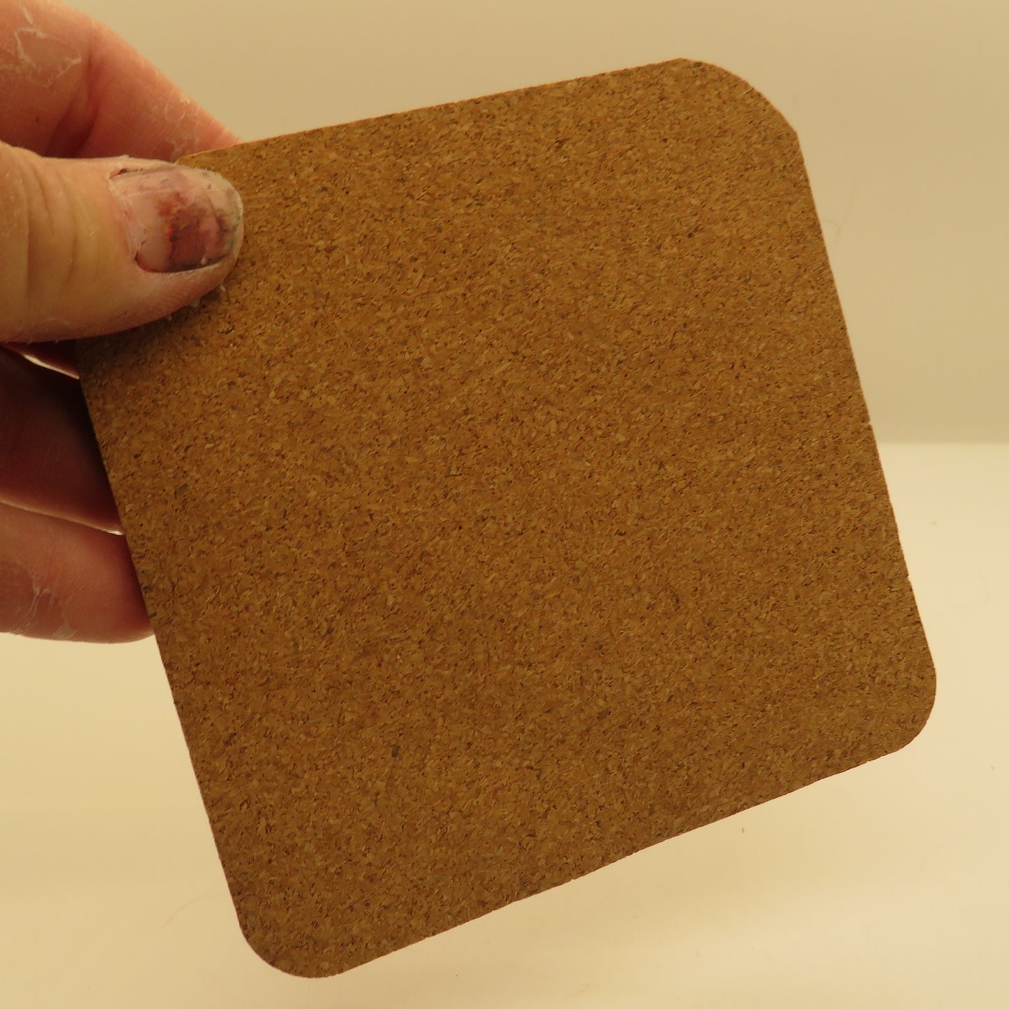 Stunning 4x4 Recycled Tile Coaster with Custom Acrylic Pour Paint and Heat Protection