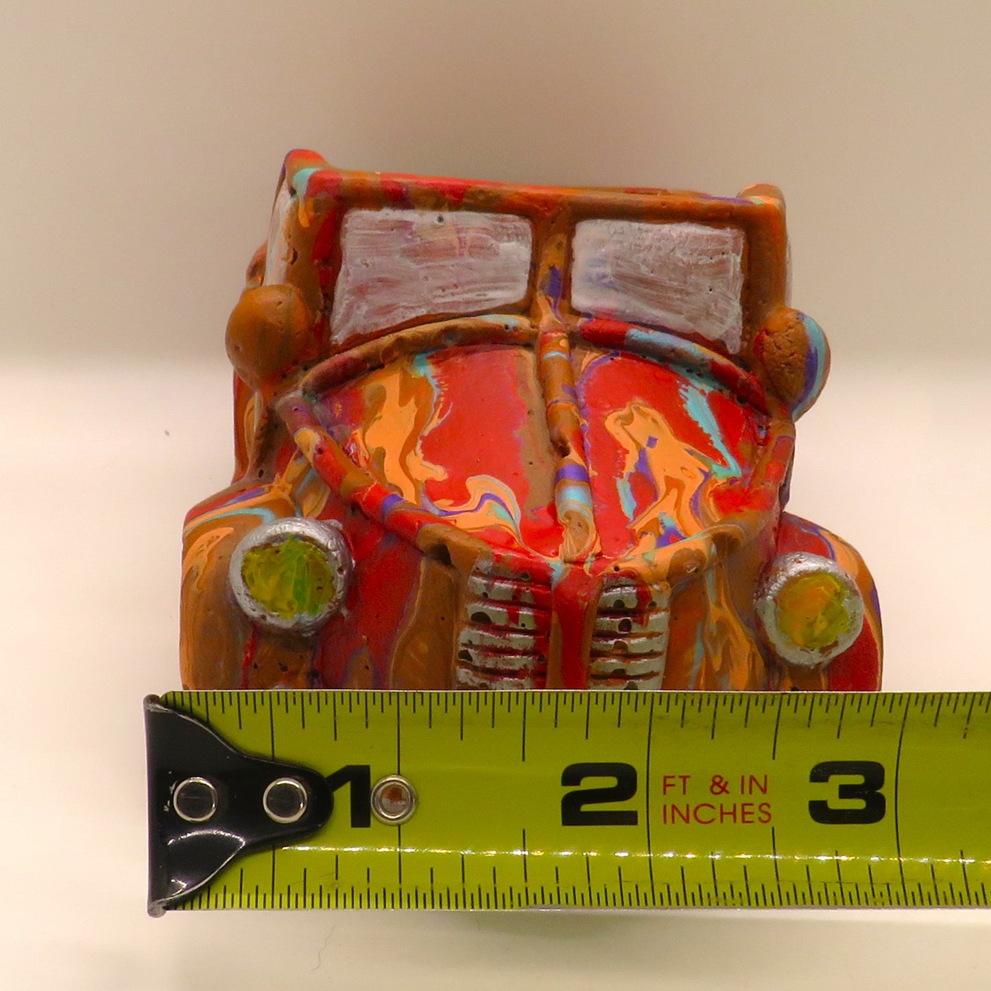 Handmade Retro Truck Planter - Unique Hand Painted Succulent Holder - Custom Colors & Designs Available