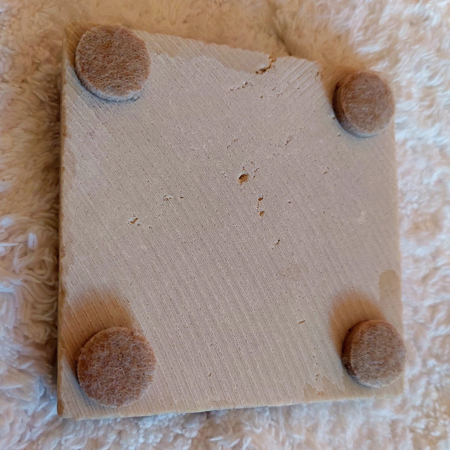 Unique Hand-Painted Succulent Tile Art - Acrylic Coaster Trivet or Wall Decor, Eco-Friendly 4x4