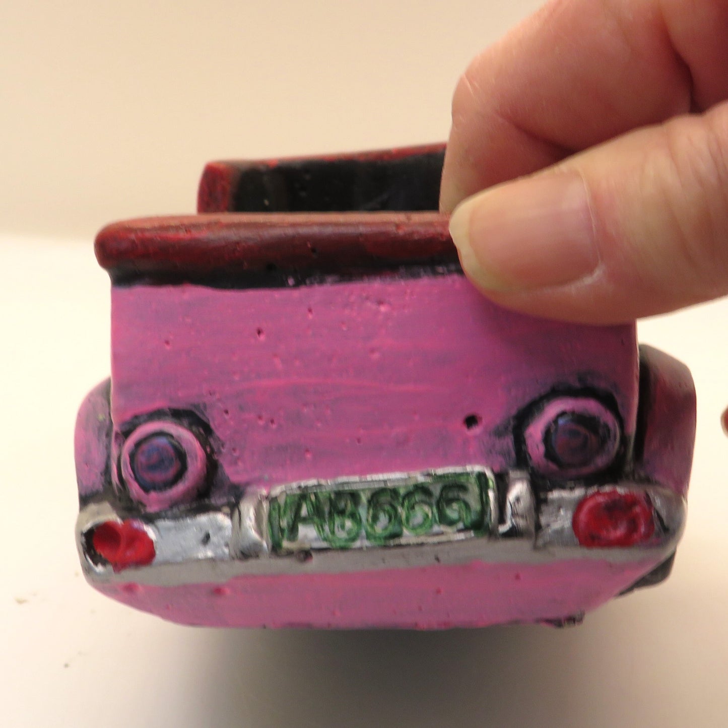 Handmade Retro Truck Planter - Unique Hand Painted Succulent Holder - Custom Colors & Designs Available